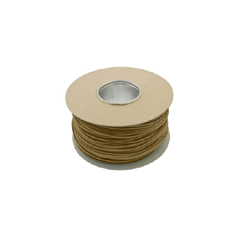 Unicrimp Heat Shrink PVC Sleeving 4mm Brown (Per 100M)