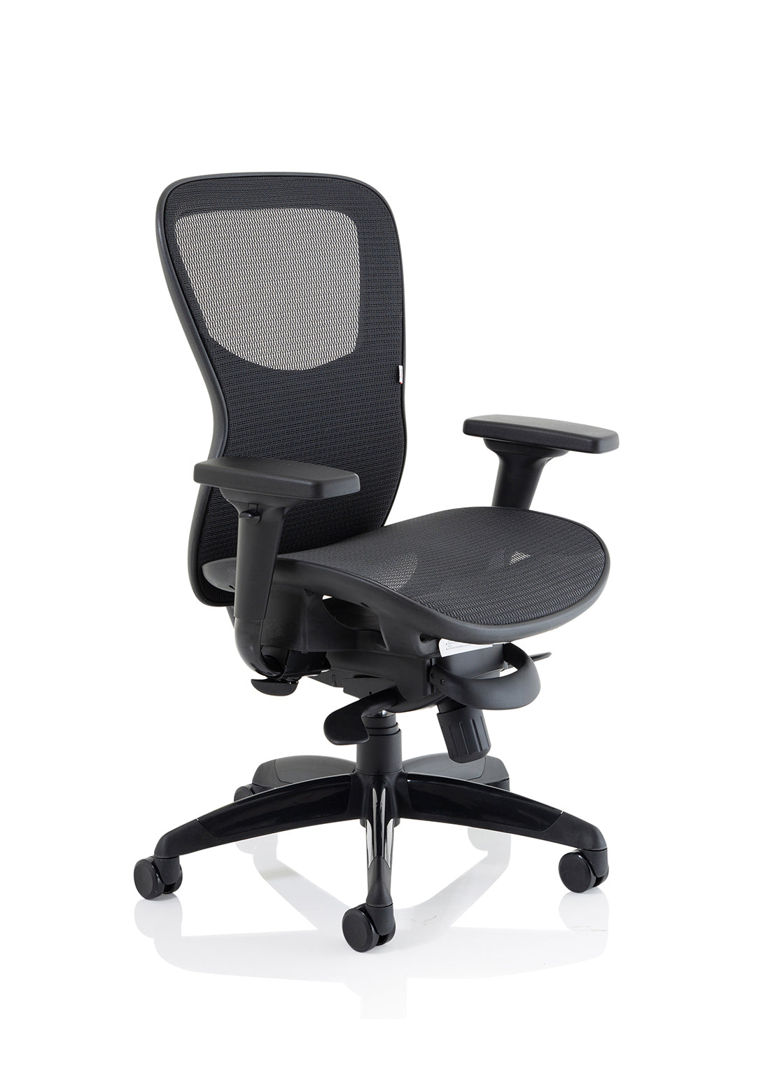 Stealth Shadow High Back Ergonomic Posture Chair with Height Adjustable Arms - Mesh or Airmesh North Yourkshire