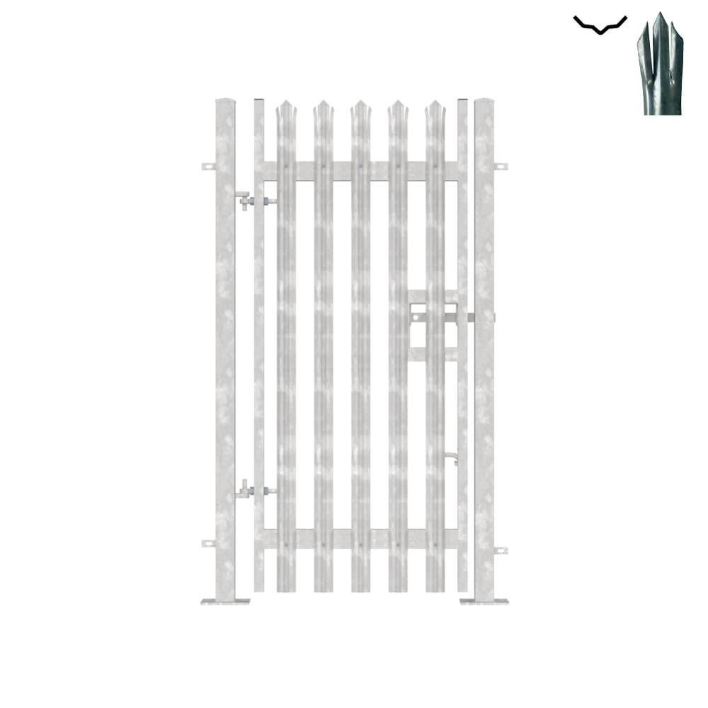 Single Leaf Bolt-Down Gate - 2.1m x 1mGalvanised c/w Posts & Fittings