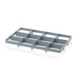 Polypropylene Base Section Euro Crate Divider (12 Compartment)