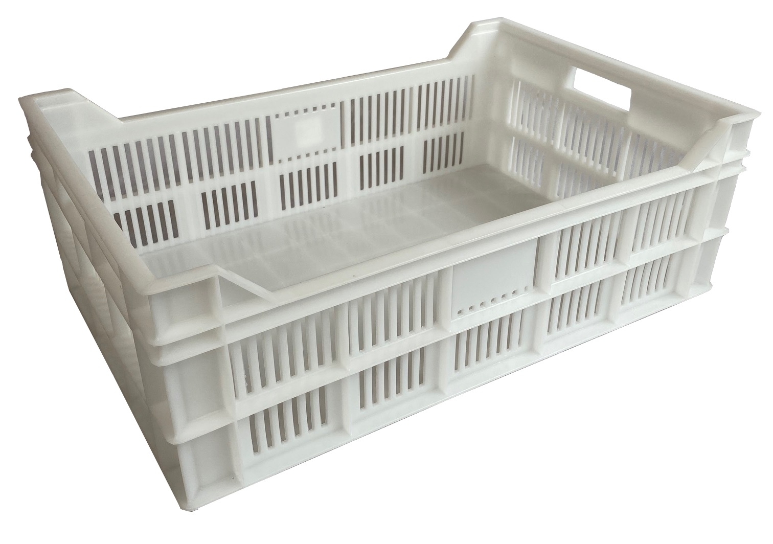 35 Litre Ventilated Euro Plastic Catering Stacking Container