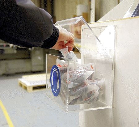 PPE Dispenser - Hand Protection must be worn