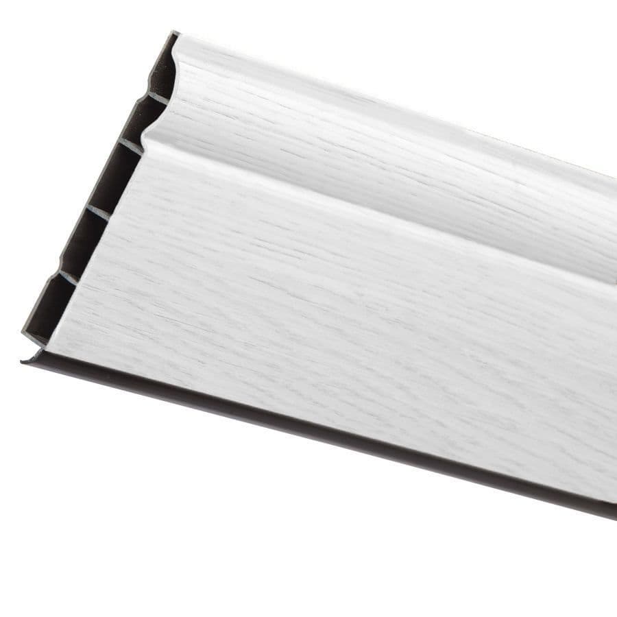 100mm White UPVC Torus Skirting Board 5m