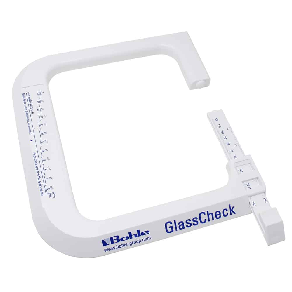 Bohle GlassCheck Glass Measuring Tool