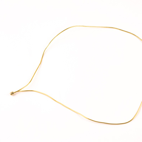 9937 GOLD Elastic Loop with Ball