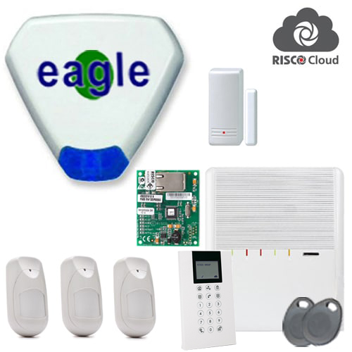 Agility 4 Wireless Alarm with IP Module & Mobile App