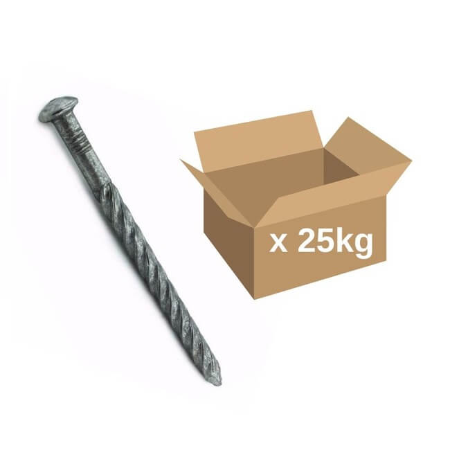 75mm Galvanised Cone Head Drive Nail 25kg