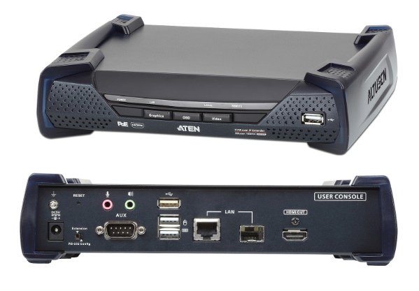 KE8952R - Aten - 4K HDMI Single Display KVM over IP (Receiver) with PoE & Matrix 

(KE Range)