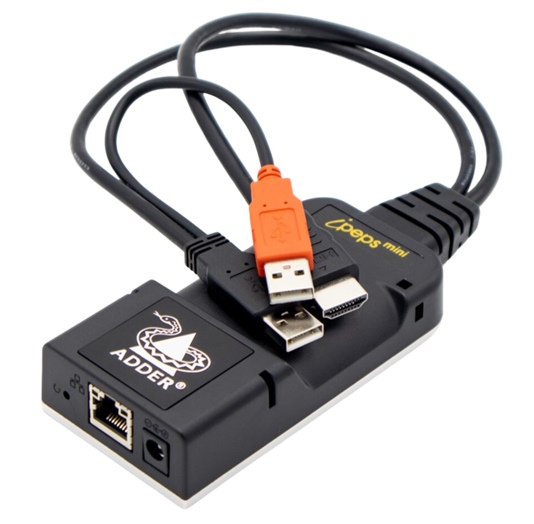 IPEPSMINI-HM - ADDERLink&#174; ipeps mini HDMI, Zero U, IP KVM, (0U HDMI KVM Over IP) *NEW*