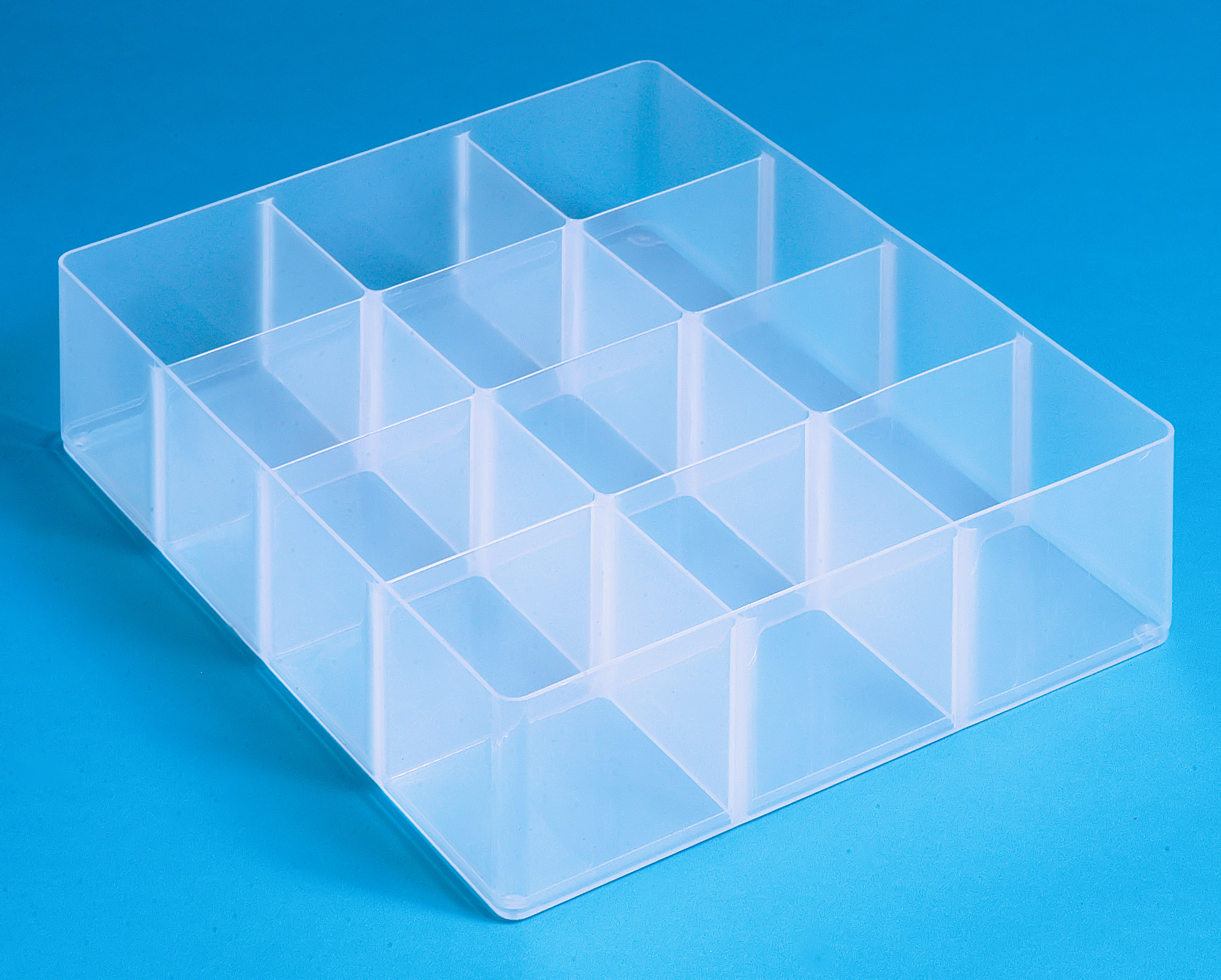 Really Useful 12 Partition Clear Divider Storage Tray