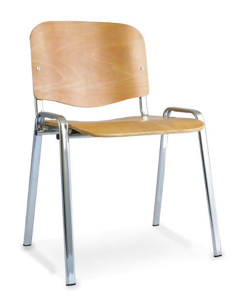 Providers Of Dynamic ISO Chrome Frame Beech Chair Near Me