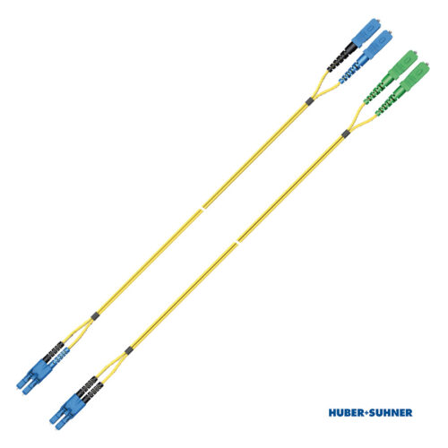 H+S Single Mode Push-Pull LC-SC Duplex Transition Patch Cords