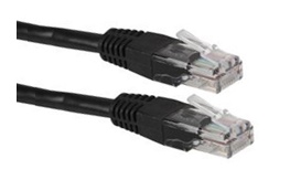 C57EV1-03 Category 5E UTP Patch Cable EV1, 3 metres, black ( Cat5E )