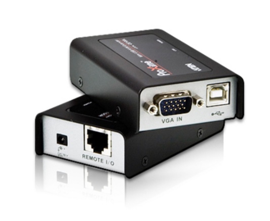 CE100 - Aten - USB VGA Cat 5 Mini KVM Extender (1280 x 1024&#64;100m) Aten KVM Extender. CE-100