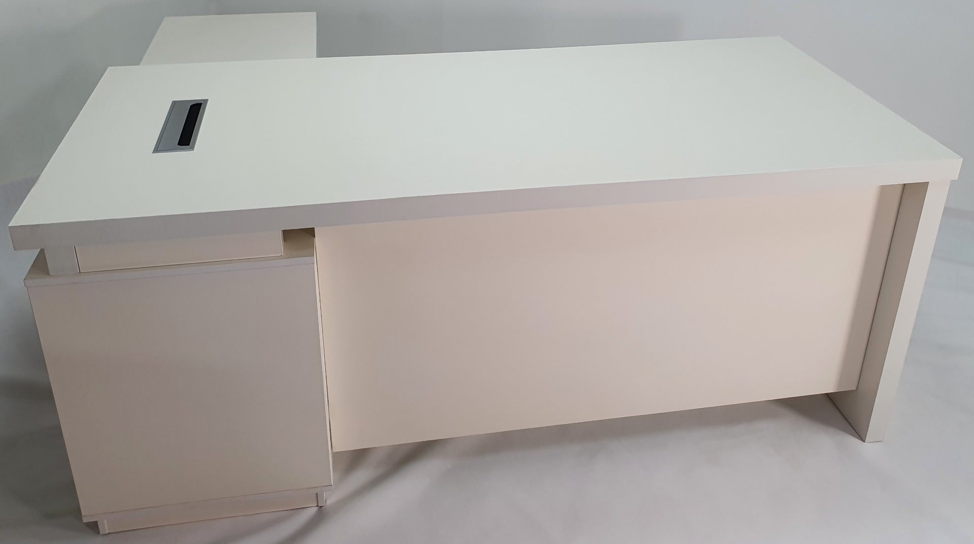 Suppliers Of Quality Executive Office Corner Desk in Ivory - 1800mm UK