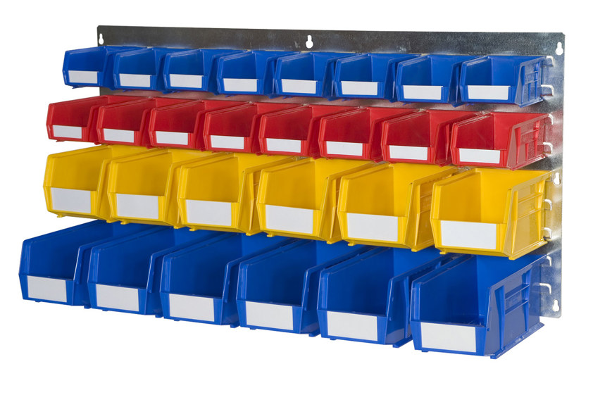 Plastic Bin Wall Kit BL