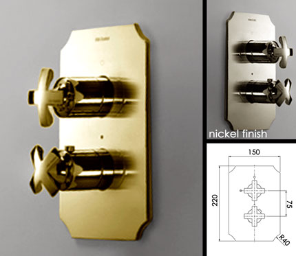 Coox Gold Thermostatic Shower Valve (43D)