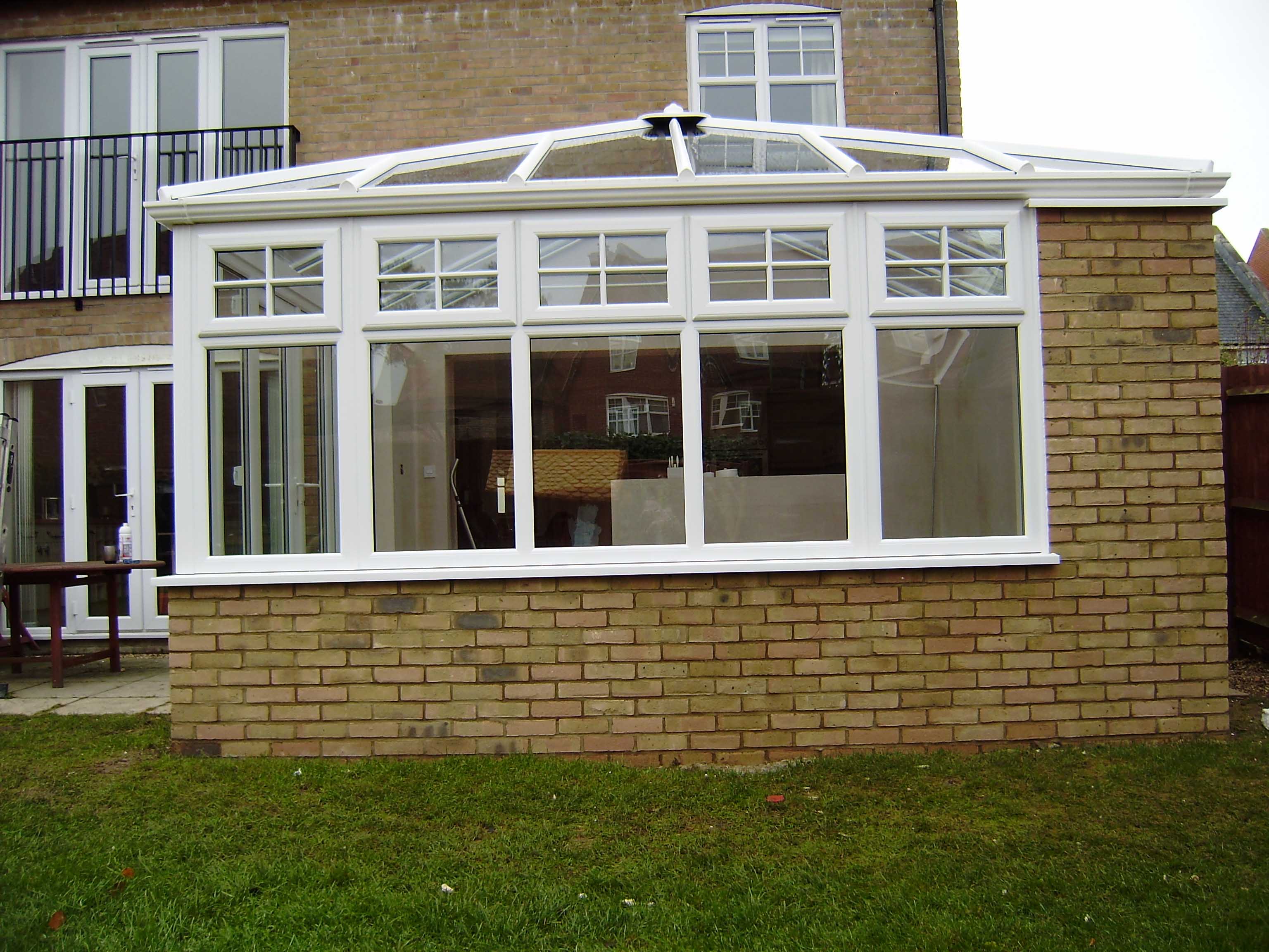 Timber Look Flush Casement Windows