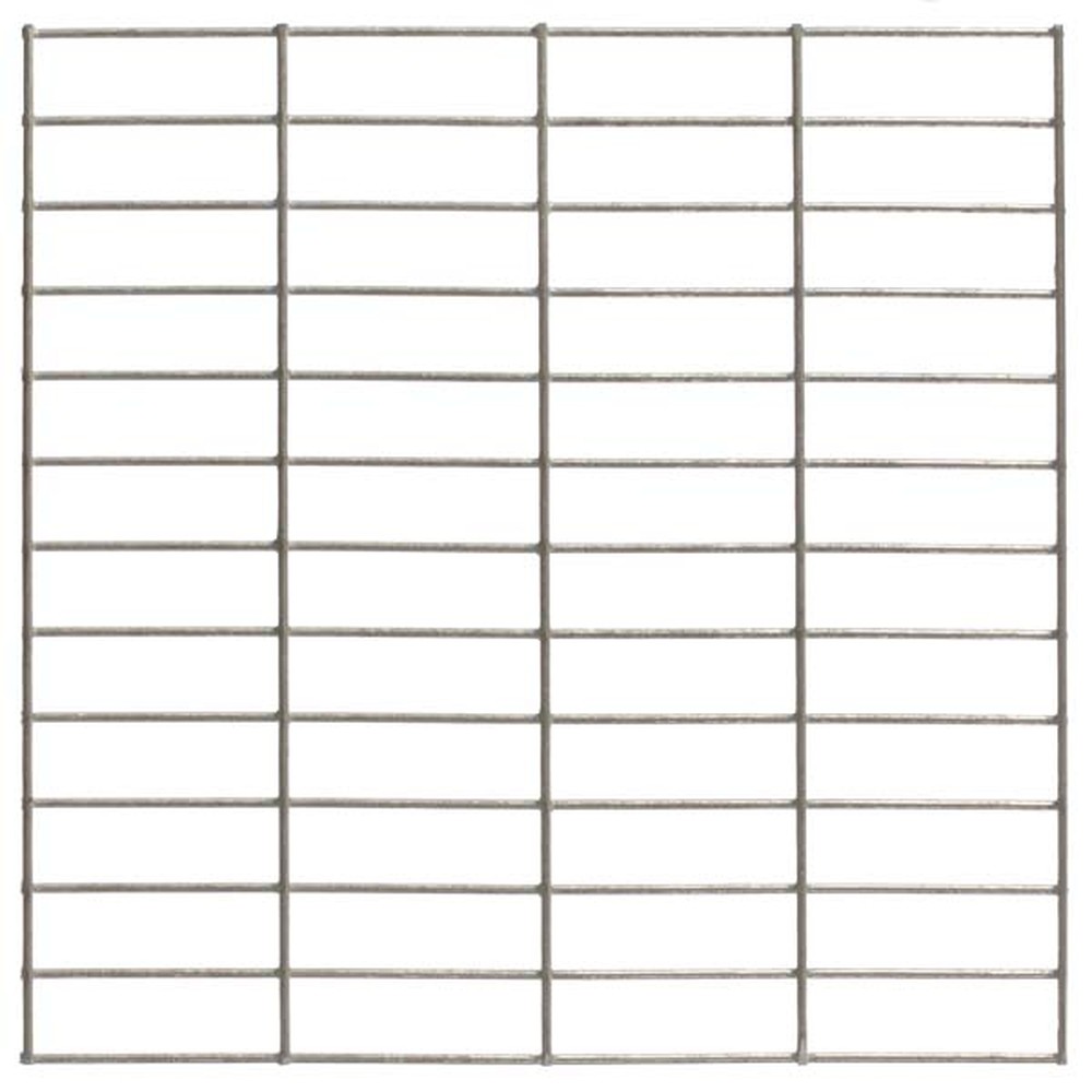 B.B.Q.Grille 500mm O/D - 3"x 1/2"x 12g 304 Stainless Welded Mesh 6mm Bar Frame