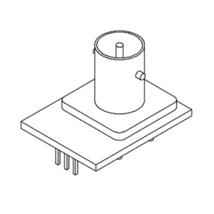 Tektronix 067173401 Fixture, Test Probe Tip Adapter, For Differential Probes TDP0500 / TDP1000