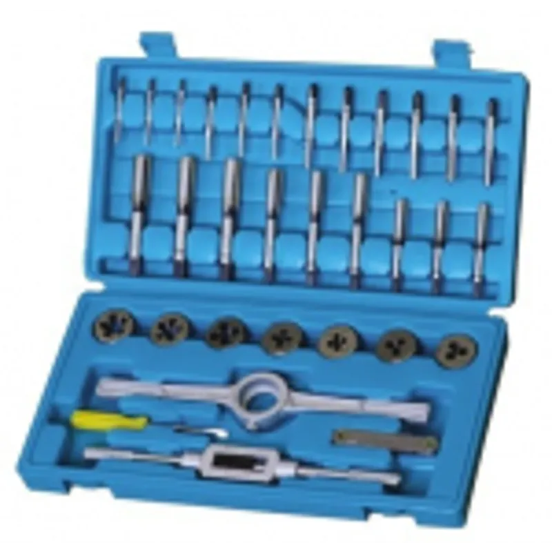 M3 - M12 Boxed Metric Tap and Die HSS Serial 32 Pc. Set