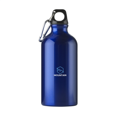 ALUMINI GRS RECYCLED 500 ML WATER BOTTLE in Blue.