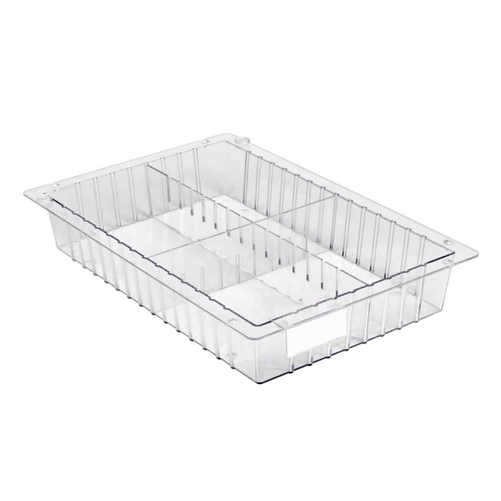 Polycarbonate Tray – One Section – 100mm Deep