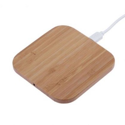 BAMBOO WOOD QI CHARGER.