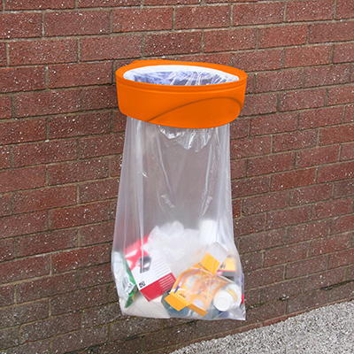 High Quality Orbis&#8482; Sack Holder with Orange Body