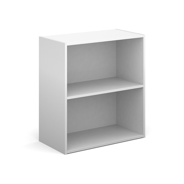 Contract Bookcase with 1 Shelf - White