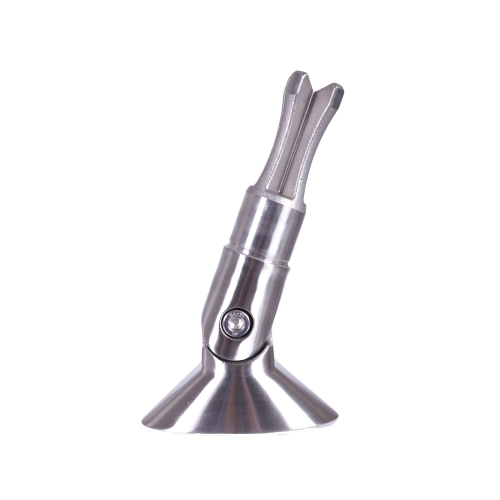 Adjustable Internal Fit Base Flange For 42.4m Tube Grade 316