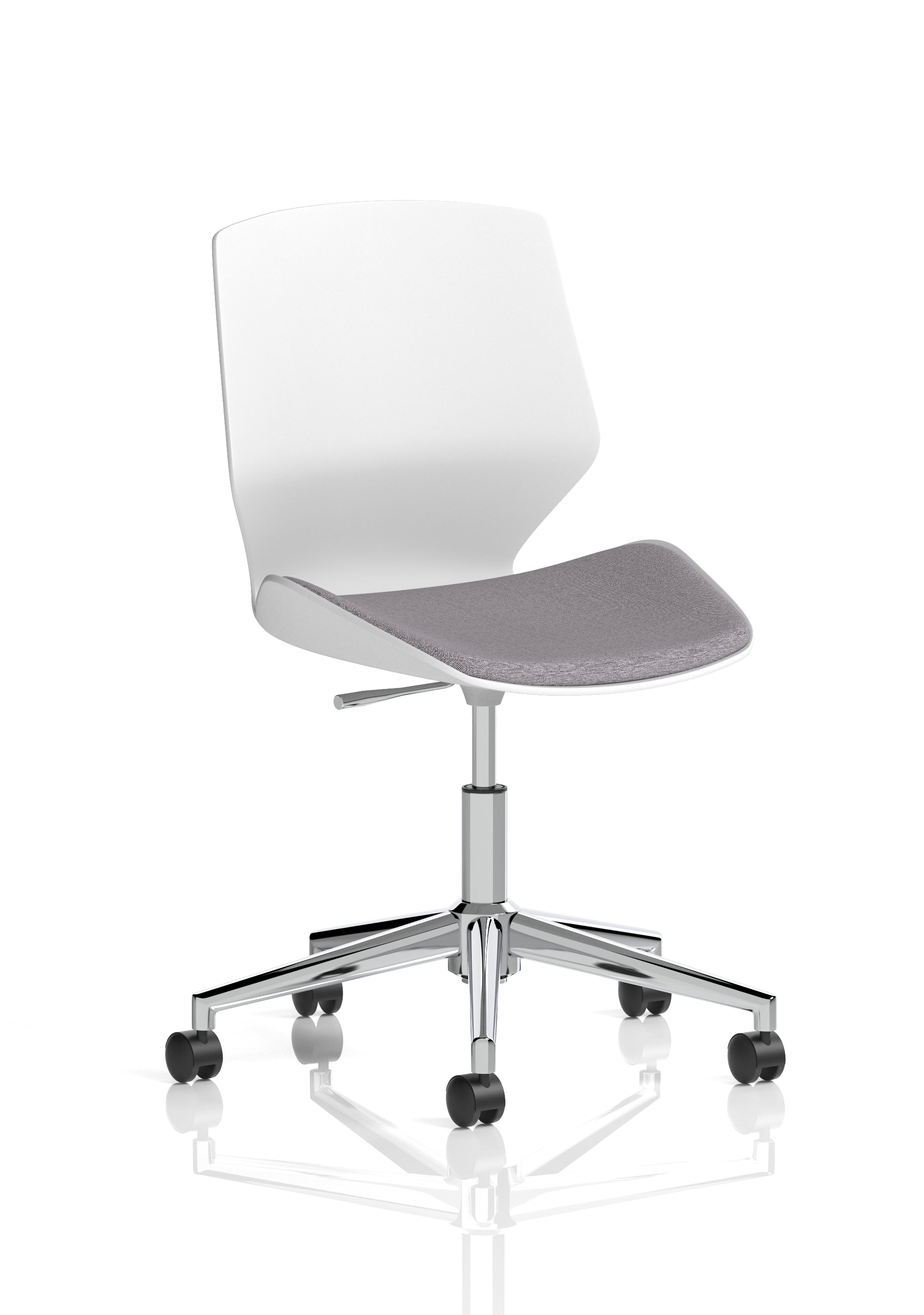 Providers Of Florence White Frame Fabric Office Chair - Multiple Colour Options UK