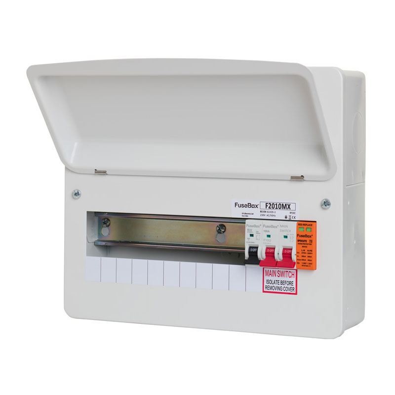 FuseBox Surge Protection Consumer Unit 10 Useable Ways