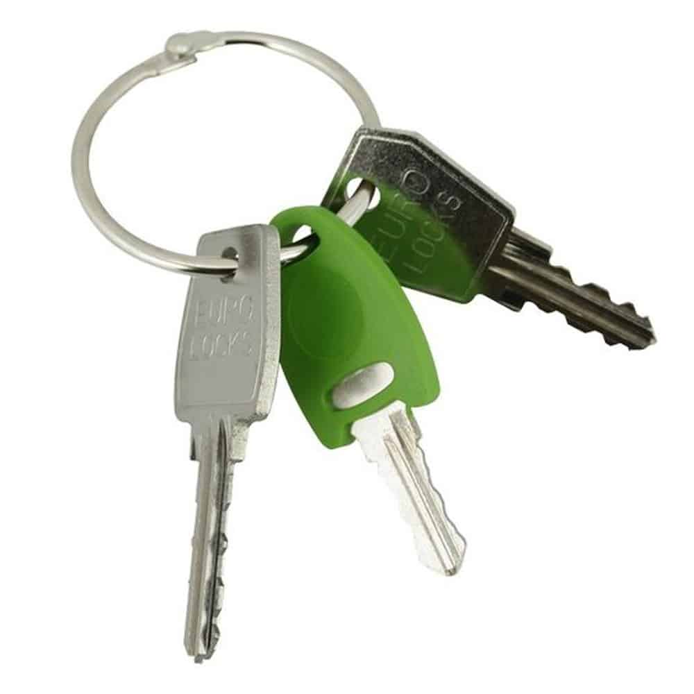Eurolocks Pre-Cut Keys (Set of 3)