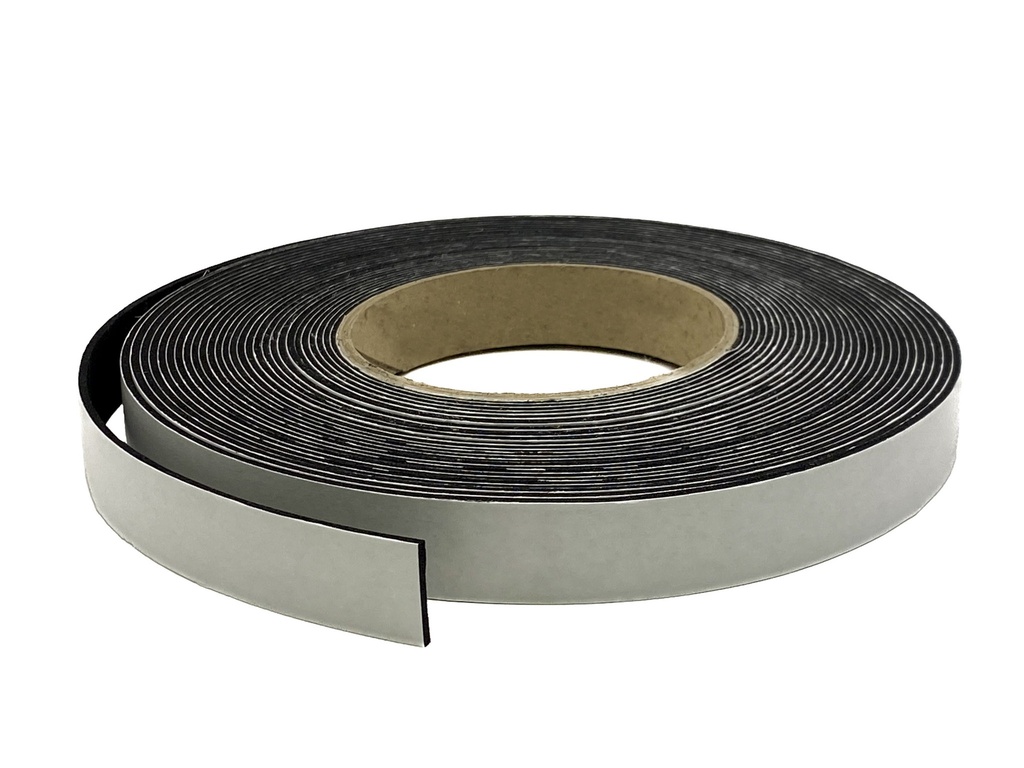 Adhesive Backed Expanded Neoprene Strip - 19mm x 1.5mm x 10m