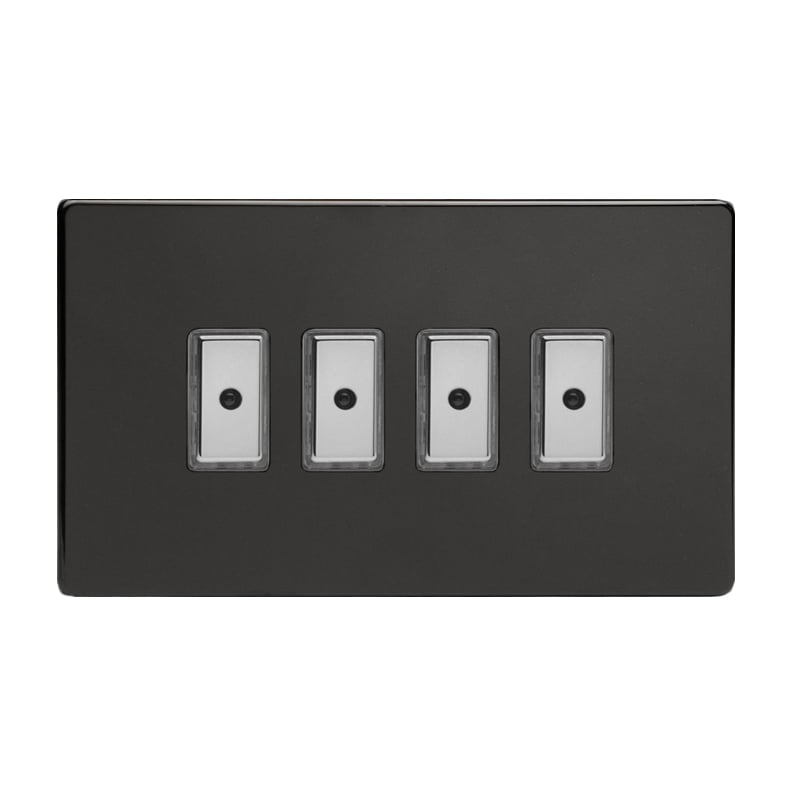 Varilight 4G Multi Point Touch Dimmer Switch Black