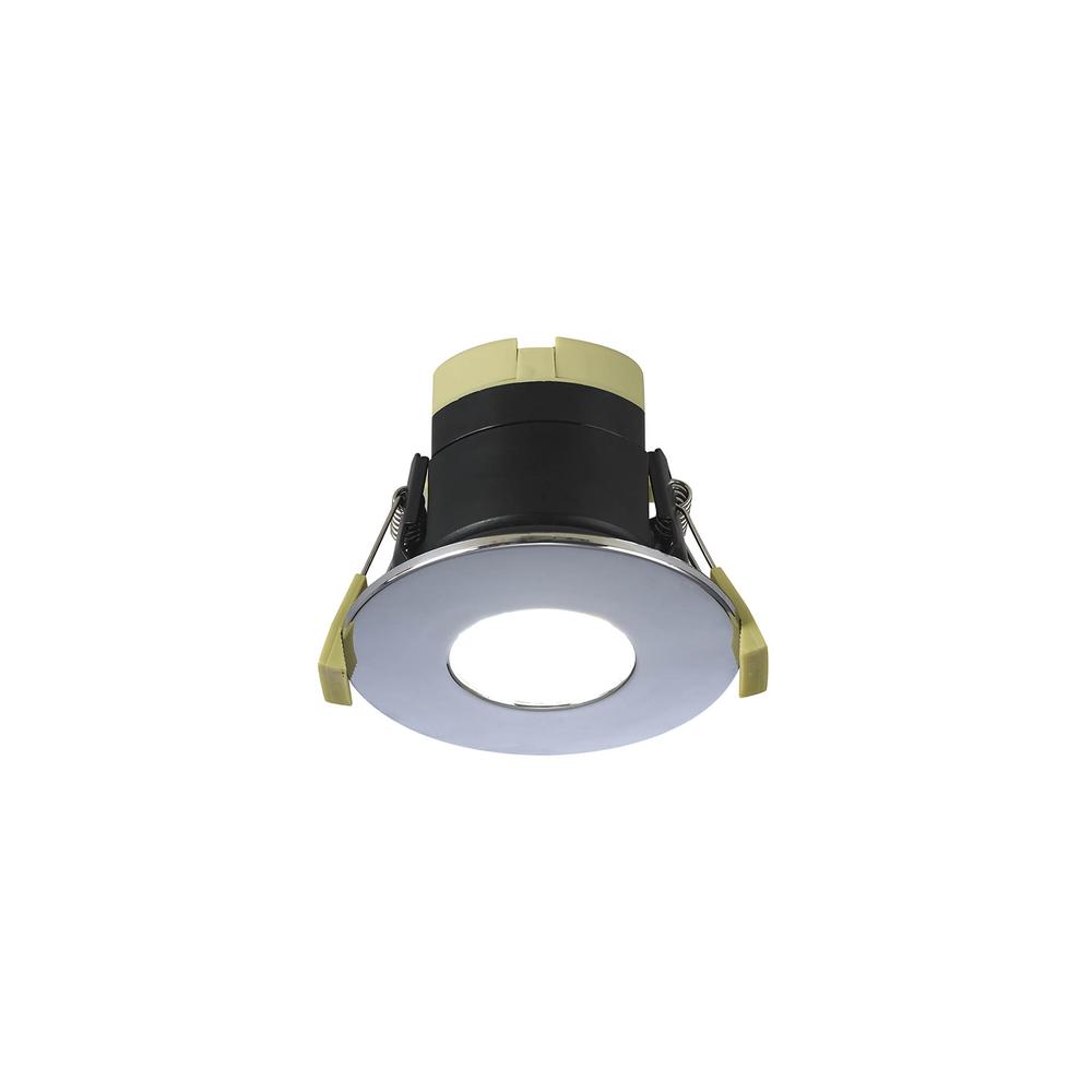 Luxuria Horizon 8W Dimmable CCT LED Fire Rated Downlight With Chrome