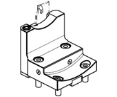 Single axial boring bar holder Extended &#216;60 H100