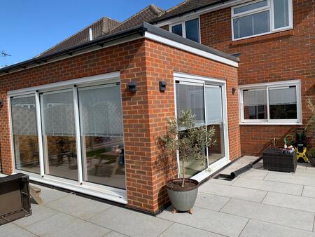 Anthracite Grey Sliding Patio Doors