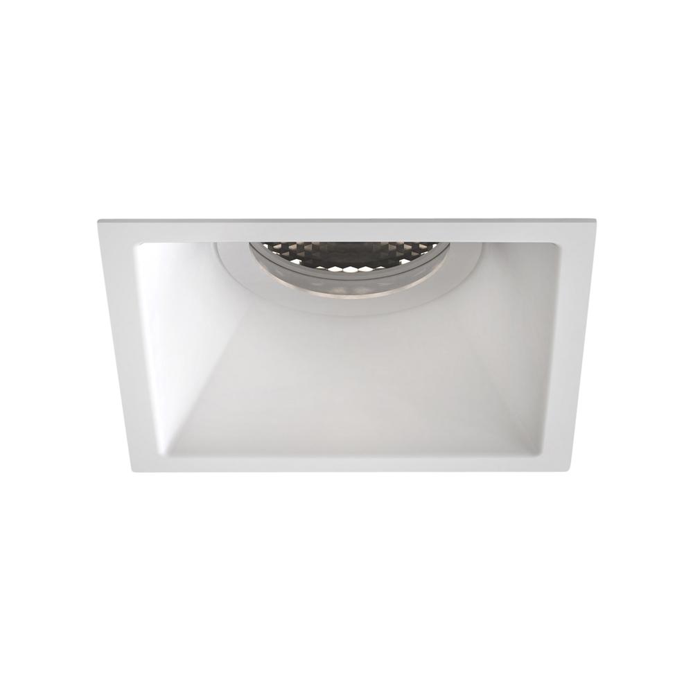 Astro Minima Slimline Square Fixed Fire Rated IP65 Matt White GU10 Downlight