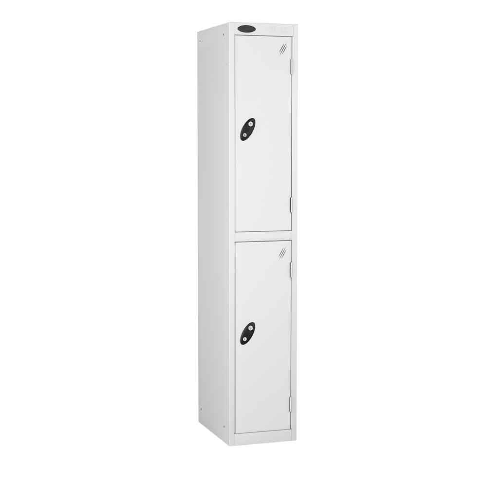 White Locker Two Door For Restaurants