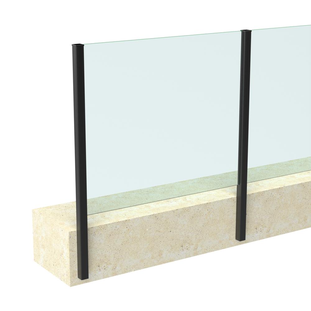 Marano Edge Contemplation Side Fix BlackIncludes 10mm Glass