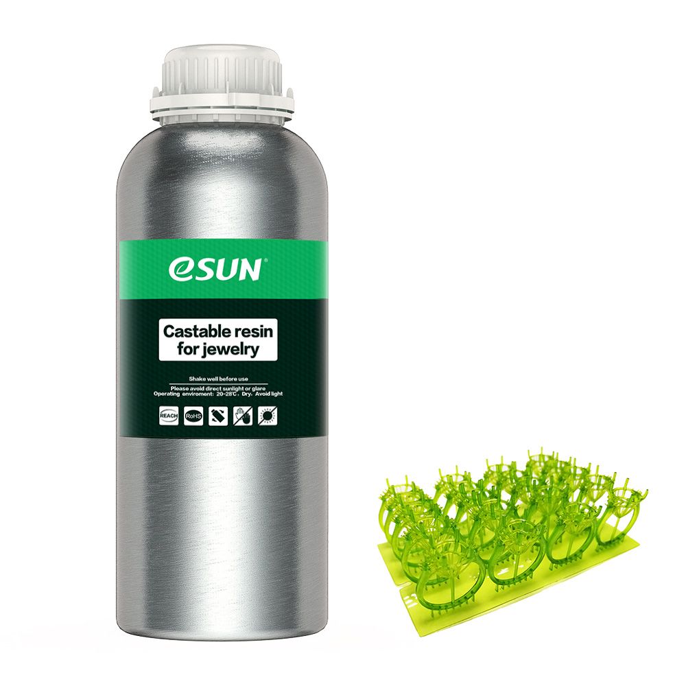eSUN Castable Resin for Jewelry Green 405nm 1000gms