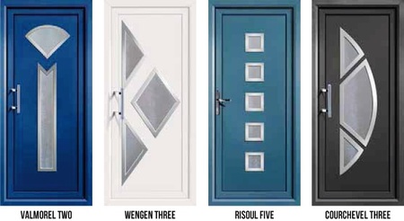 Insulated Decorative Aluminum Doors