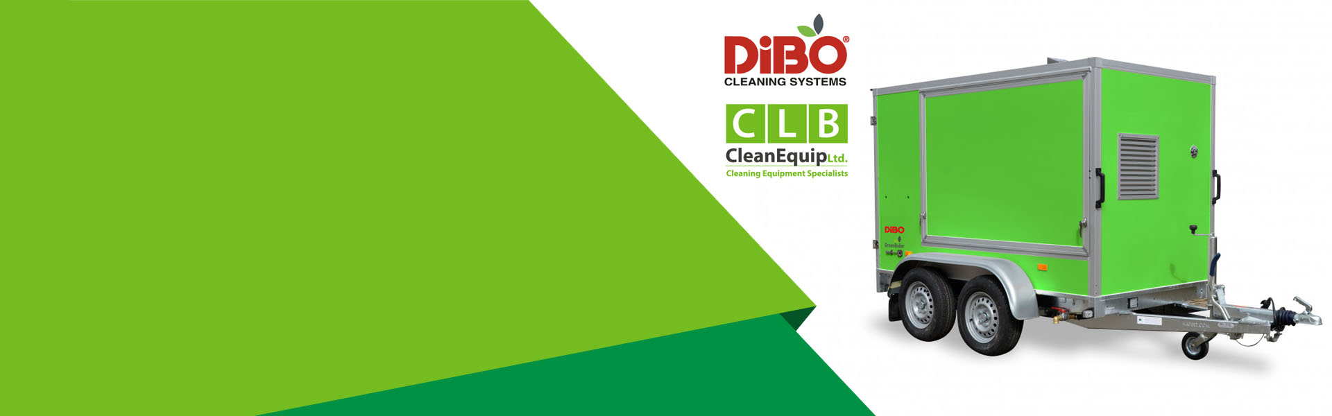 DiBO JMB-C+ Heavy Cleaning Hot Water Pressure Washer Trailer