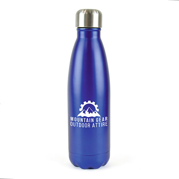 Ashford Plus Stainless Steel Drinks Bottle - Spot Colour