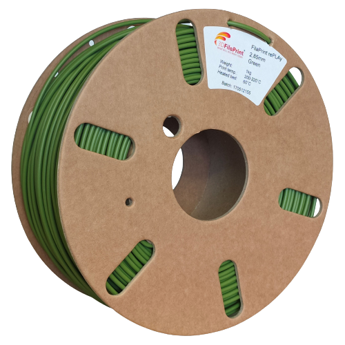 3D FilaPrint rePLAy Dark Apple Green 1.75mm 500g