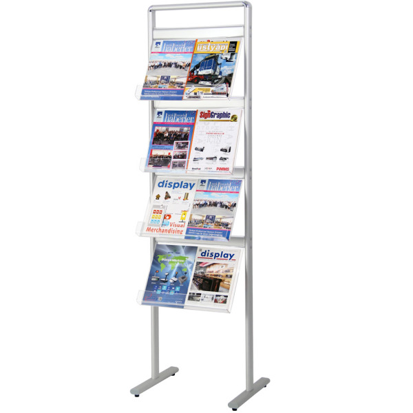 Communicator Floor Standing Brochure Holder Display 