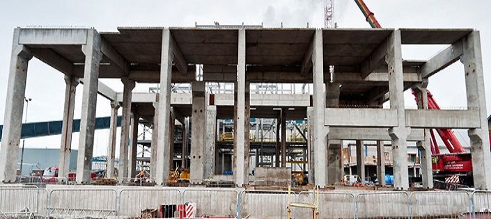 Precast Concrete Frame Systems For Warehouses