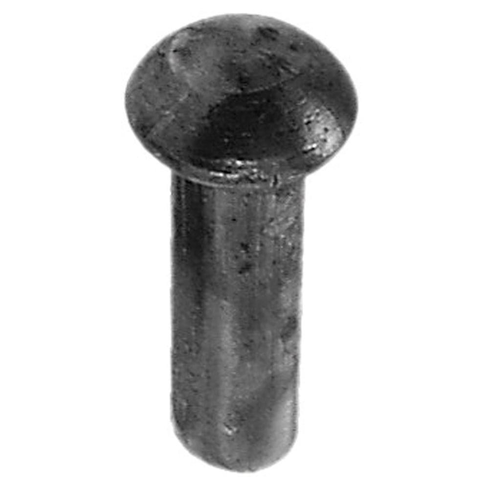 Plain Round Head Rivet - 30 x 6mm(Per 100 pieces)